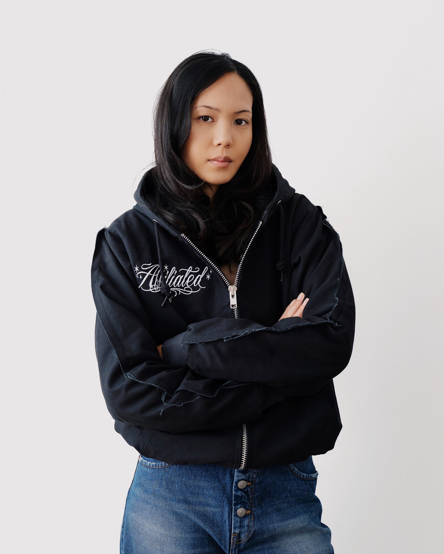 Canvas Zip Up Jacket