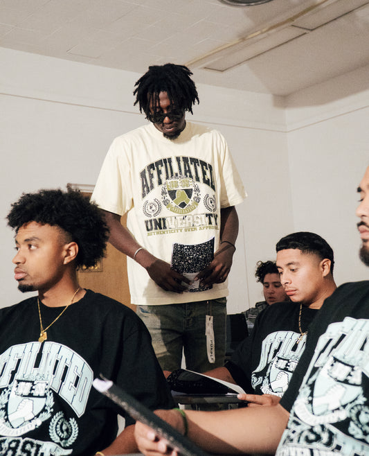 Cream "UNIversiTY" Shirt