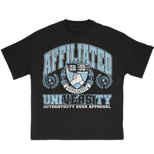 Black "UNIversiTY" Shirt