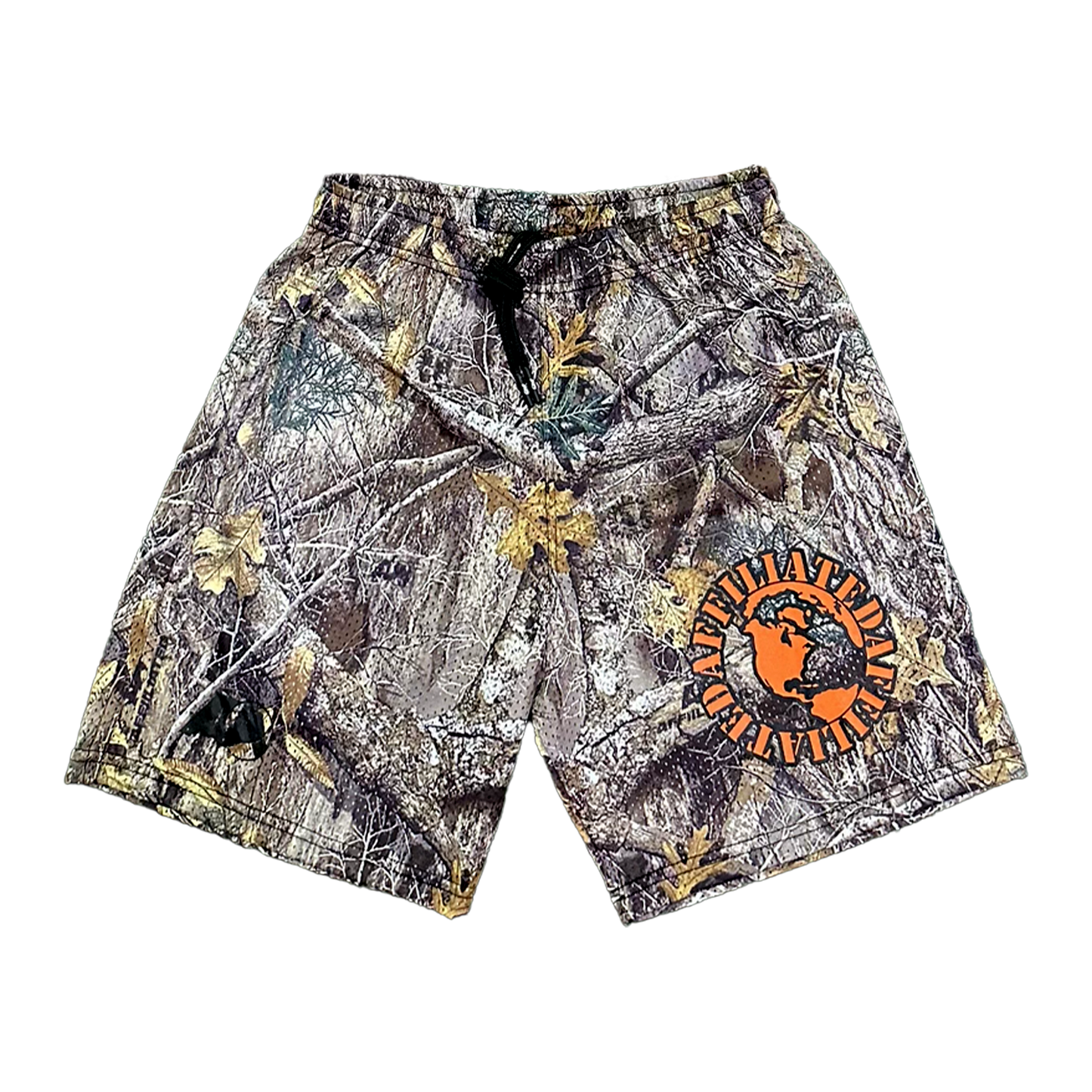 Fall Camo Mesh Shorts