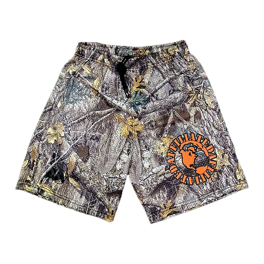 Fall Camo Mesh Shorts