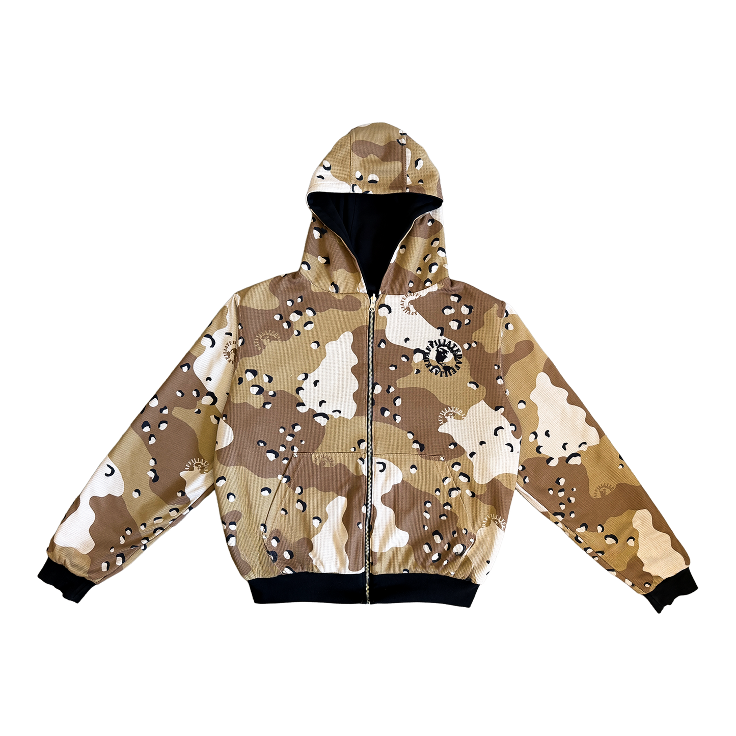 REVERSIBLE Camo Zip Up